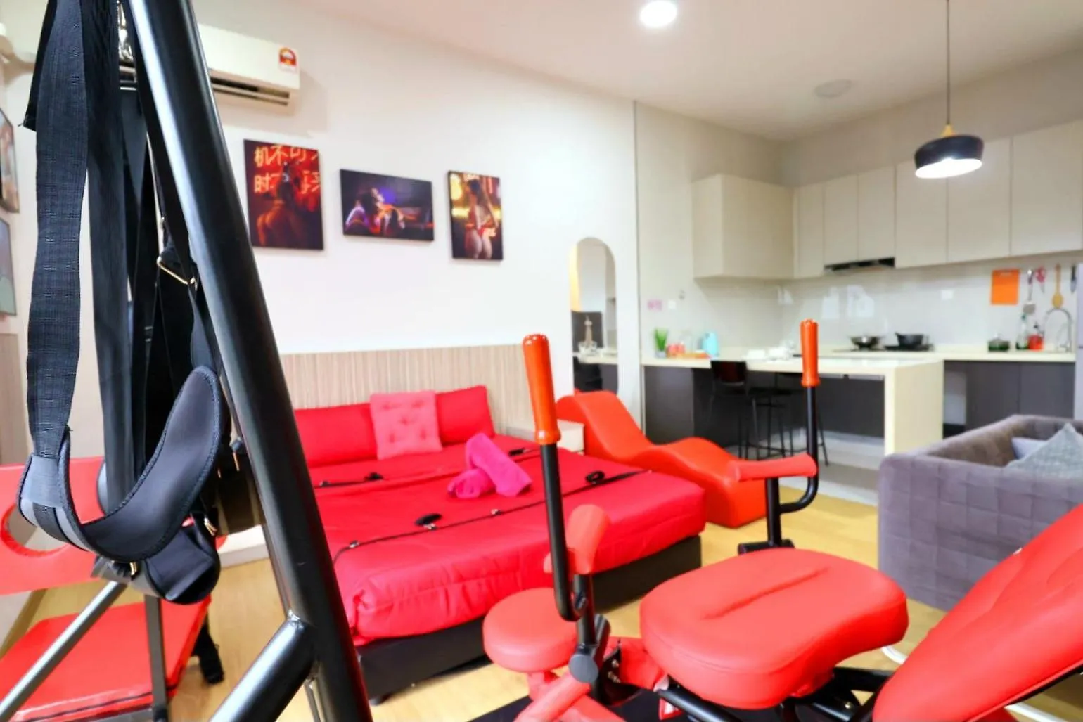 Apartment Bay Point Love Bed Danga Bay Johor Bahru Malaysia